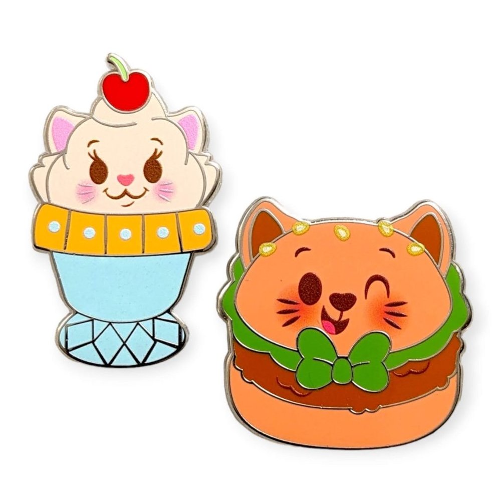 Aristocats Disney Pins: Duchess And Thomas O'malley Munchlings